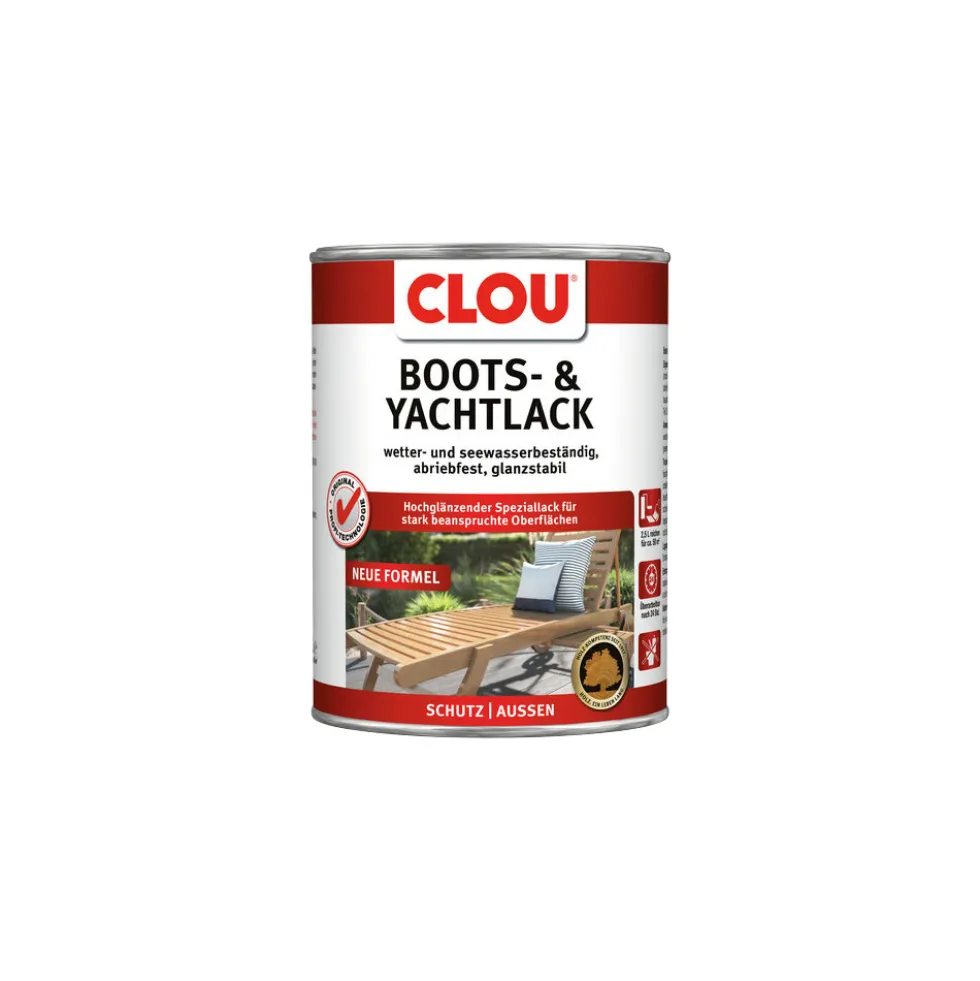 Clou® Boots- & Yachtlack 2,5 l