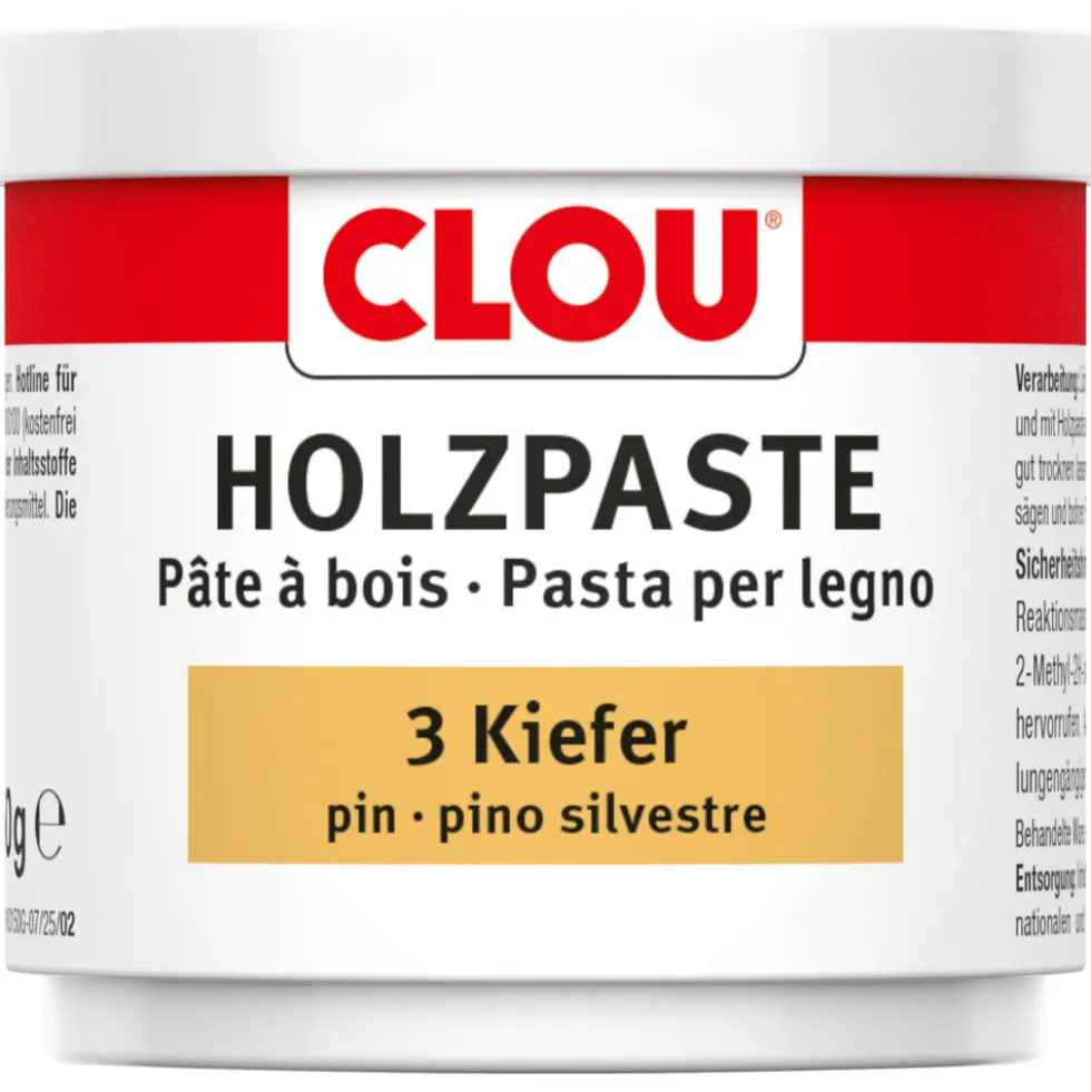 Clou® Holzpaste-Dose Holzreparaturmasse Nr.3 kiefer