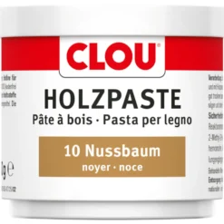 CLOU Holzpaste-Dose Holzreparaturmasse Nr.10 nussbaum