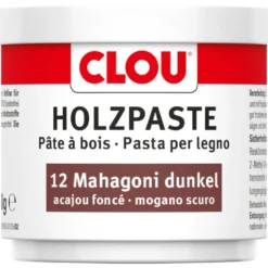 Clou® Holzpaste Nr.12 mahagoni dunkel