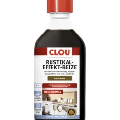 Clou® Rustiklaleffekt-Beize Dunkelbraun 250 ml