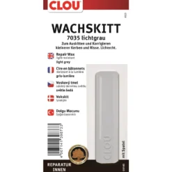 Clou Wachskitt Nr. 7035 Lichtgrau, 1 Stück