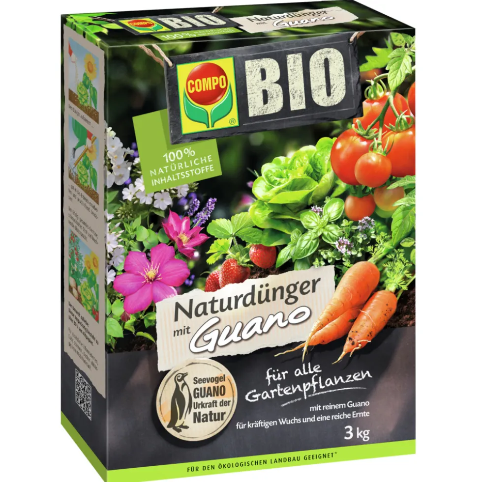 COMPO BIO Naturdünger Guano 3 kg