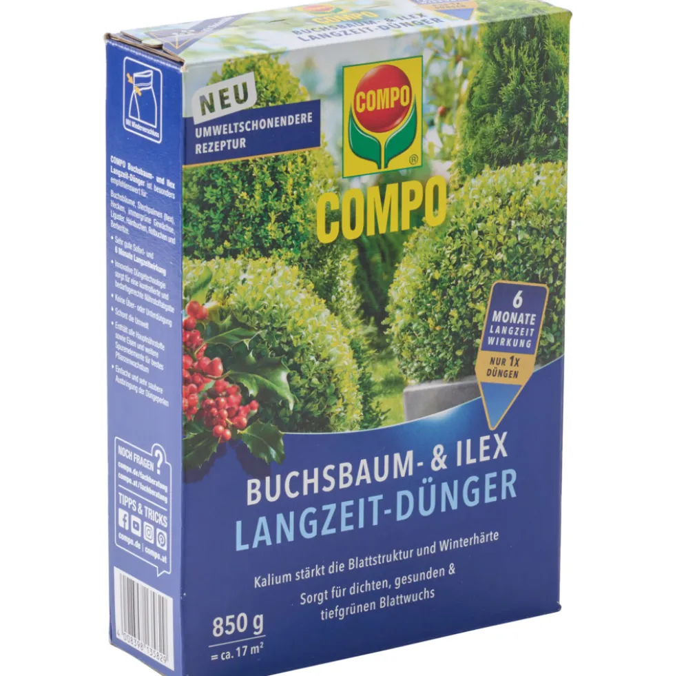 COMPO Buchsbaum- und Ilex Langzeit-Dünger 850 g
