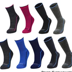 Damen und Herren Merino-Socken 2er Pack, sortiert