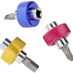 Daumenschrauberset 6-teilig mit Bits und Nussadapter