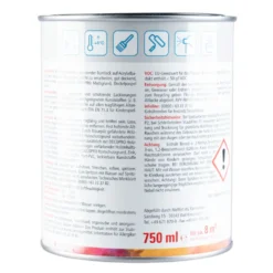 DECOPRO Acryl Glanzlack 750 ml anthrazit RAL 7016