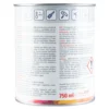 DECOPRO Acryl Seidenmattlack tiefschwarz RAL 9005 für innen und außen