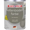 DECOPRO Außenbodenfarbe 2,5 Liter Betongrau seidenmatt