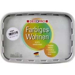 DECOPRO Farbiges Wohnen Ziegel 2,5 L