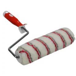 DECOPRO Farbroller 25cm Premiumroller rau mit Steckbügel und 2-K Griff