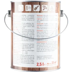 DECOPRO Holz-Schutzlasur seidenglänzend eiche 2,5 Liter