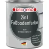 DECOPRO 2in1 Fußbodenfarbe 750 ml in Kieselgrau