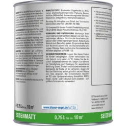 DECOPRO Premium 3in1 Fenster & Türenlack 750 ml in Weiß, seidenmatt