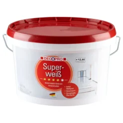 DECOPRO Superweiß 2,5 Liter matt hochdeckend