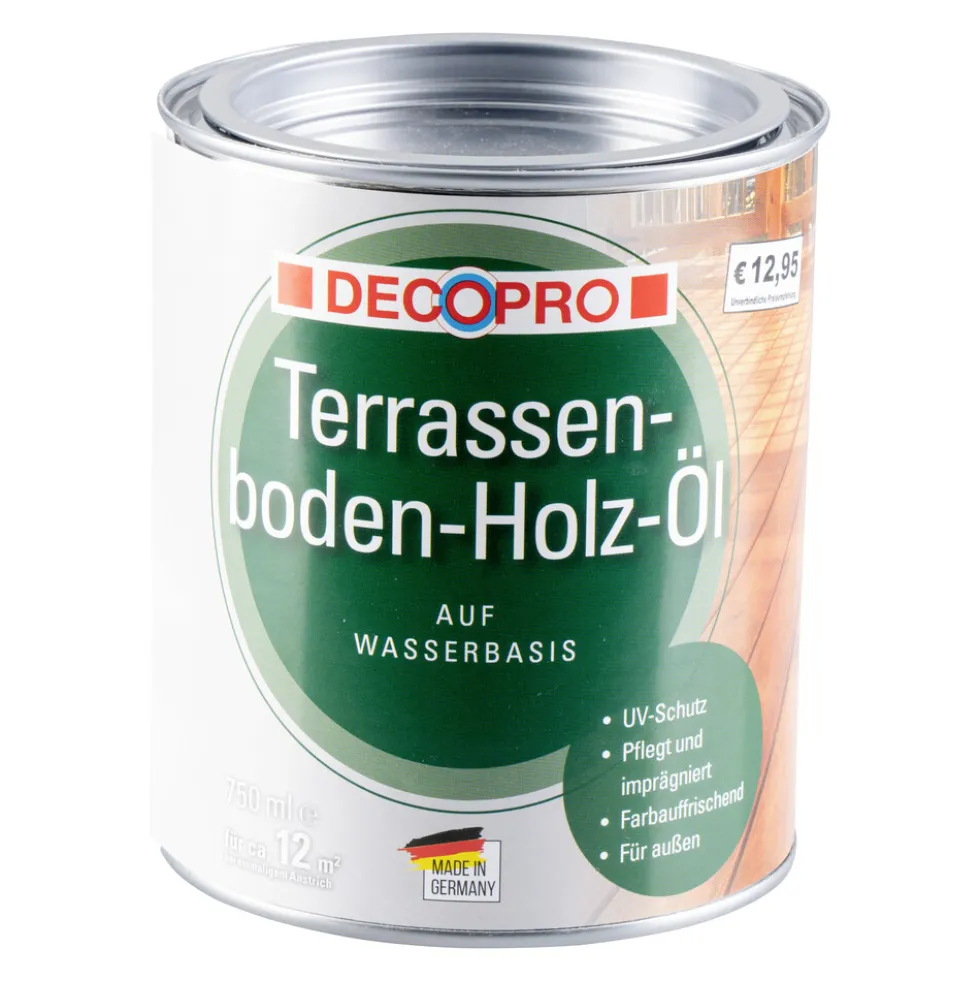 DECOPRO Terrassenboden-Holz-Öl 750 ml, douglasie