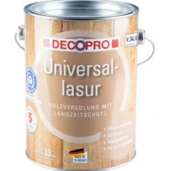 DECOPRO Universal-Lasur 2,5 Liter farblos