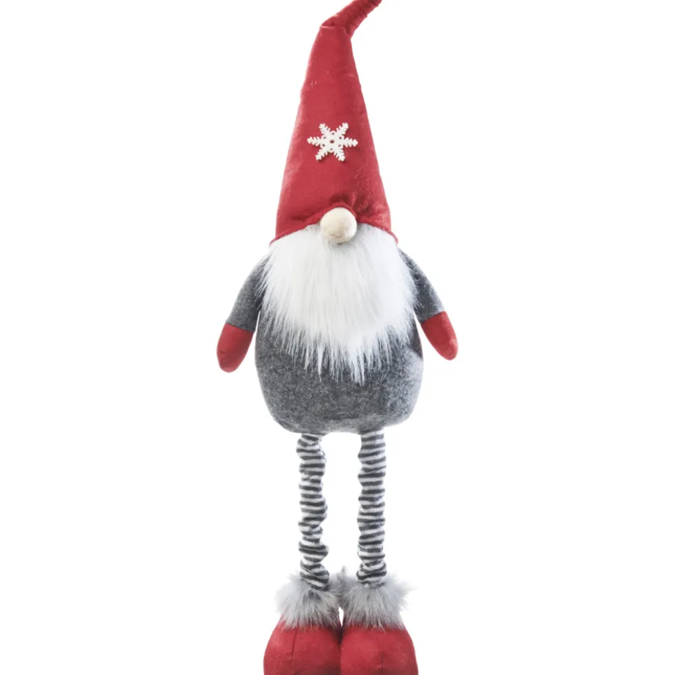 Dekofigur Wichtel Teleskopbeine 57 - 74 cm Farbauswahl