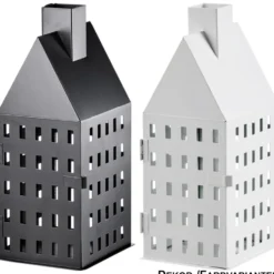 Dekohaus 30 cm Metall Farbauswahl