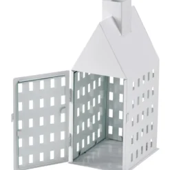 Dekohaus 30 cm Metall Farbauswahl