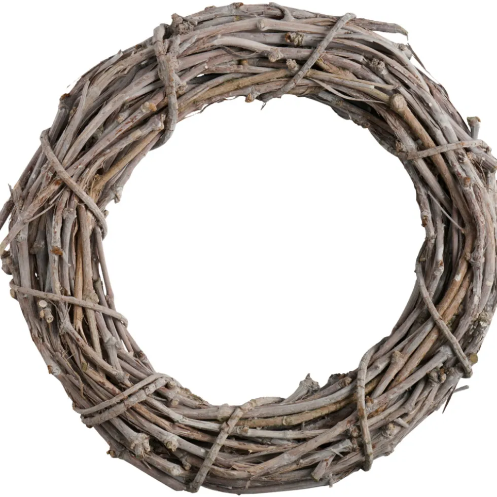 Dekokranz aus groben Ästen ⌀ ca. 48 cm