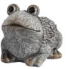 Deko-Steinfigur Frosch aus Magnesiumoxid