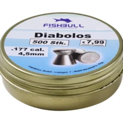 Diabolo 4,5 mm 500 Stück Cal.177 Luftgewehr-Munition