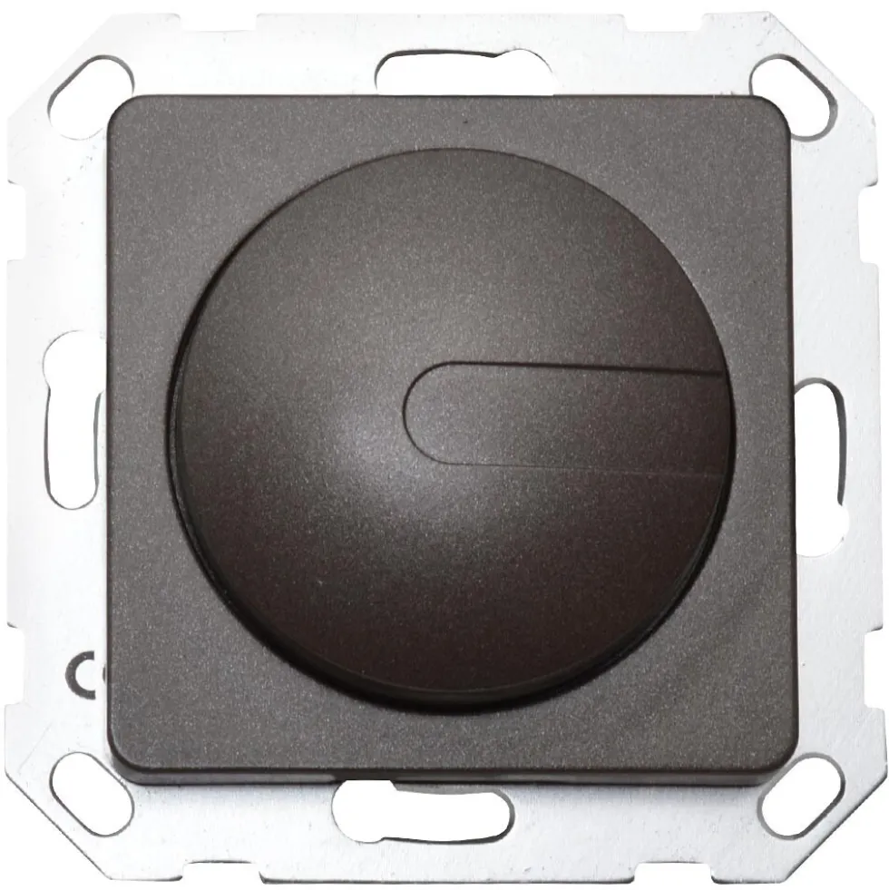 Dimmer NV500VA 500W EverLuxe espresso konventioneller Helligkeitsregler