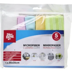 Dirt Devil Mikrofasertücher 35 x 35 cm 5 Stück