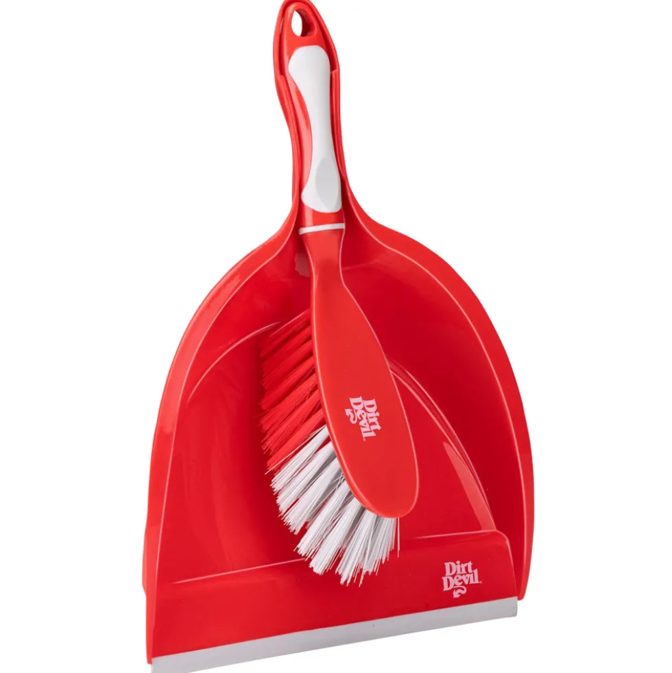 Dirt Devil Putz-Set 6-teilig rot-grau