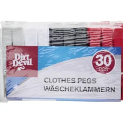 Dirt Devil Wäscheklammern Set 30 Stück bunt