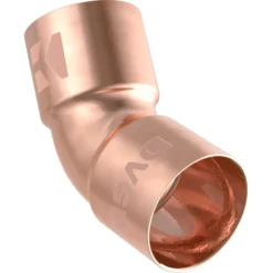 Doppel-Bogenmuffe 45° Kupfer-Lötfitting 15 mm - Nr. 5041
