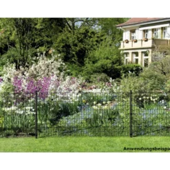 Drahtzaun-Set Fix-Clip Pro® anthrazit 25 m x 81 cm