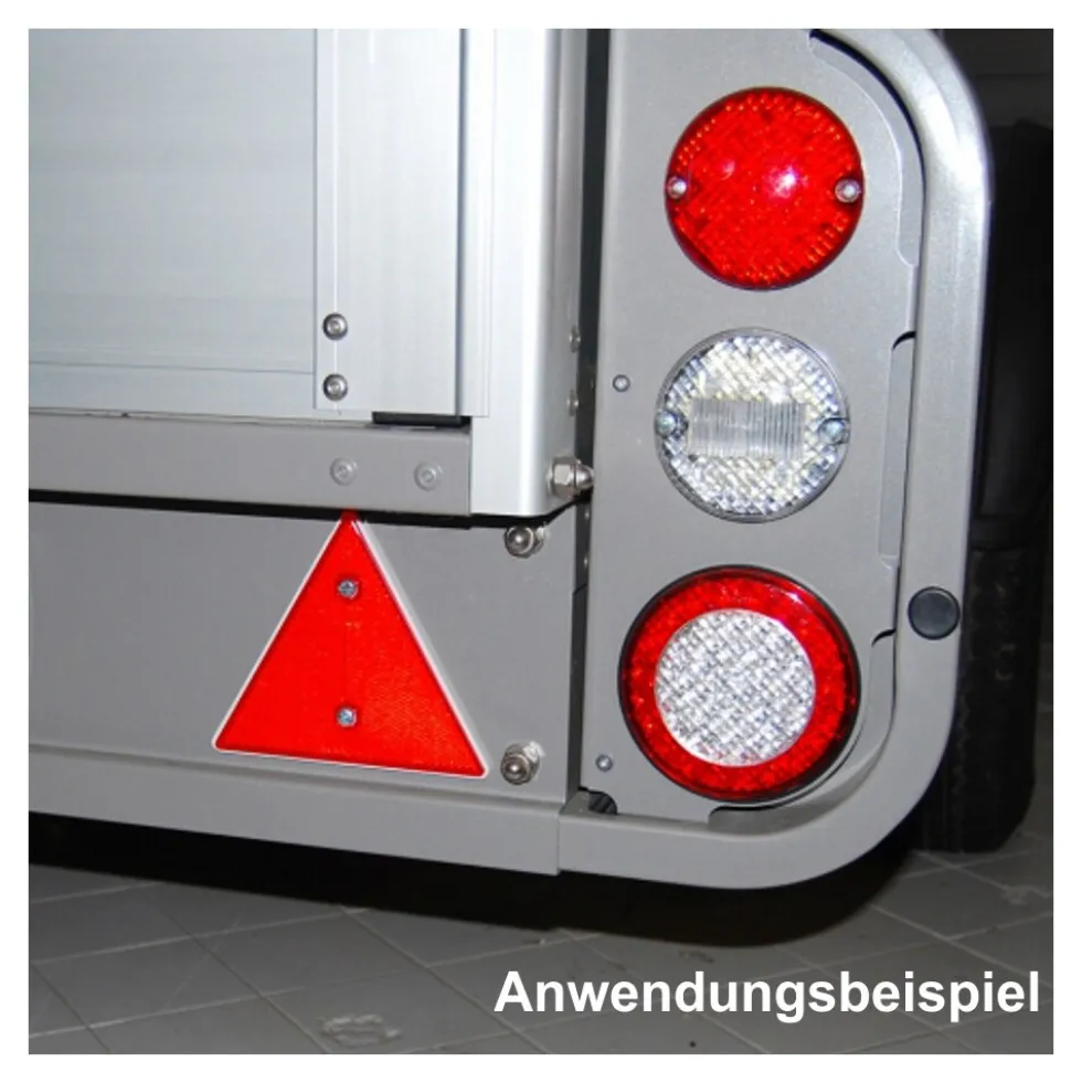 Dreieck-Rückstrahler-Set 2 Stück in Rot