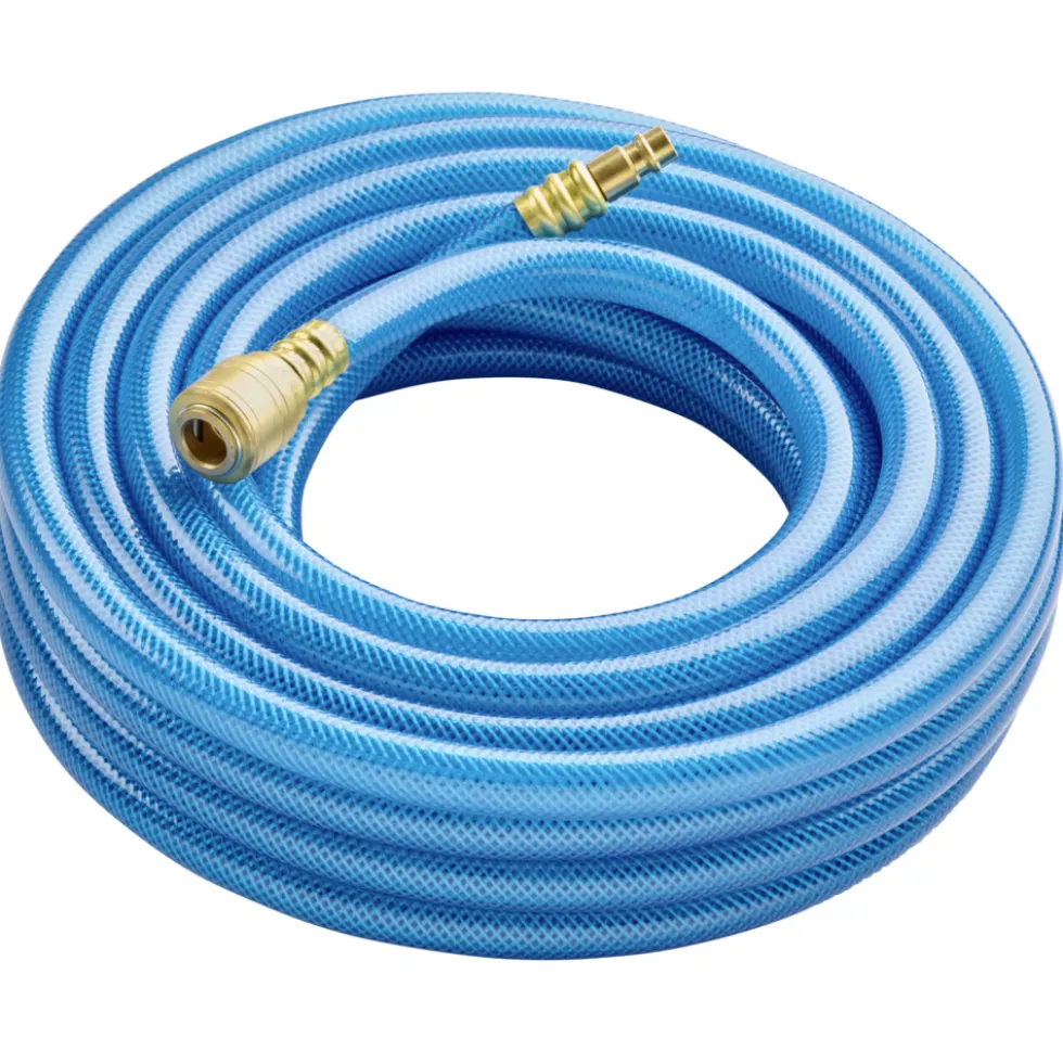Druckluftschlauch 9mmx20m 3/8" 17bar Schnellkupplung Luftschlauch Druckluft