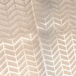 Duschvorhang in Taupe 180x180 cm aus Polyester