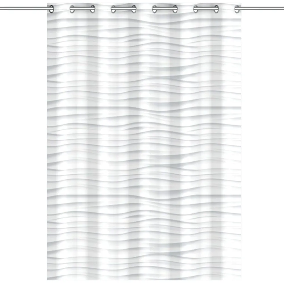 Duschvorhang White Wave