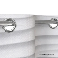 Duschvorhang White Wave