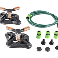 EASYmaxx Gartensprinkler rotierend 2er-Set