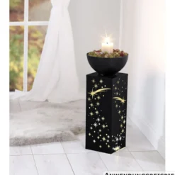 EASYmaxx LED-Dekosäule ''Sternschnuppe'' 87 cm