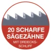 EASYmaxx Spatengabel mit Wurzelsäge