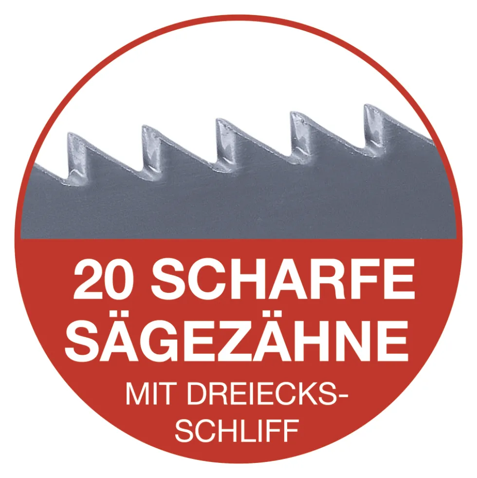 EASYmaxx Spatengabel mit Wurzelsäge