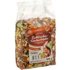 Eichhörnchefutter 500 g mit Nüssen und verschiedensten Leckereien