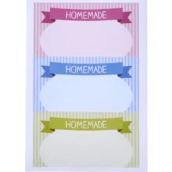 Einmach-Etiketten 30 Stück 30 x 60 mm selbstklebend
