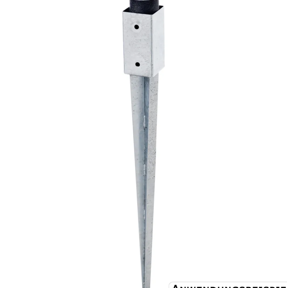 Einschlaghilfe für Einschlagbodenhülsen 67 x 170 mm