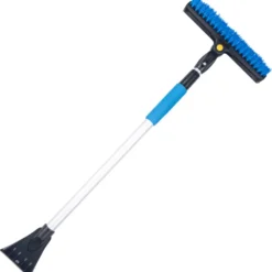 Eiskratzer mit Schneebesen und Teleskopstab ca. 75 bis 120 cm