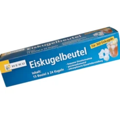 Eiskugelbeutel in Faltschachtel