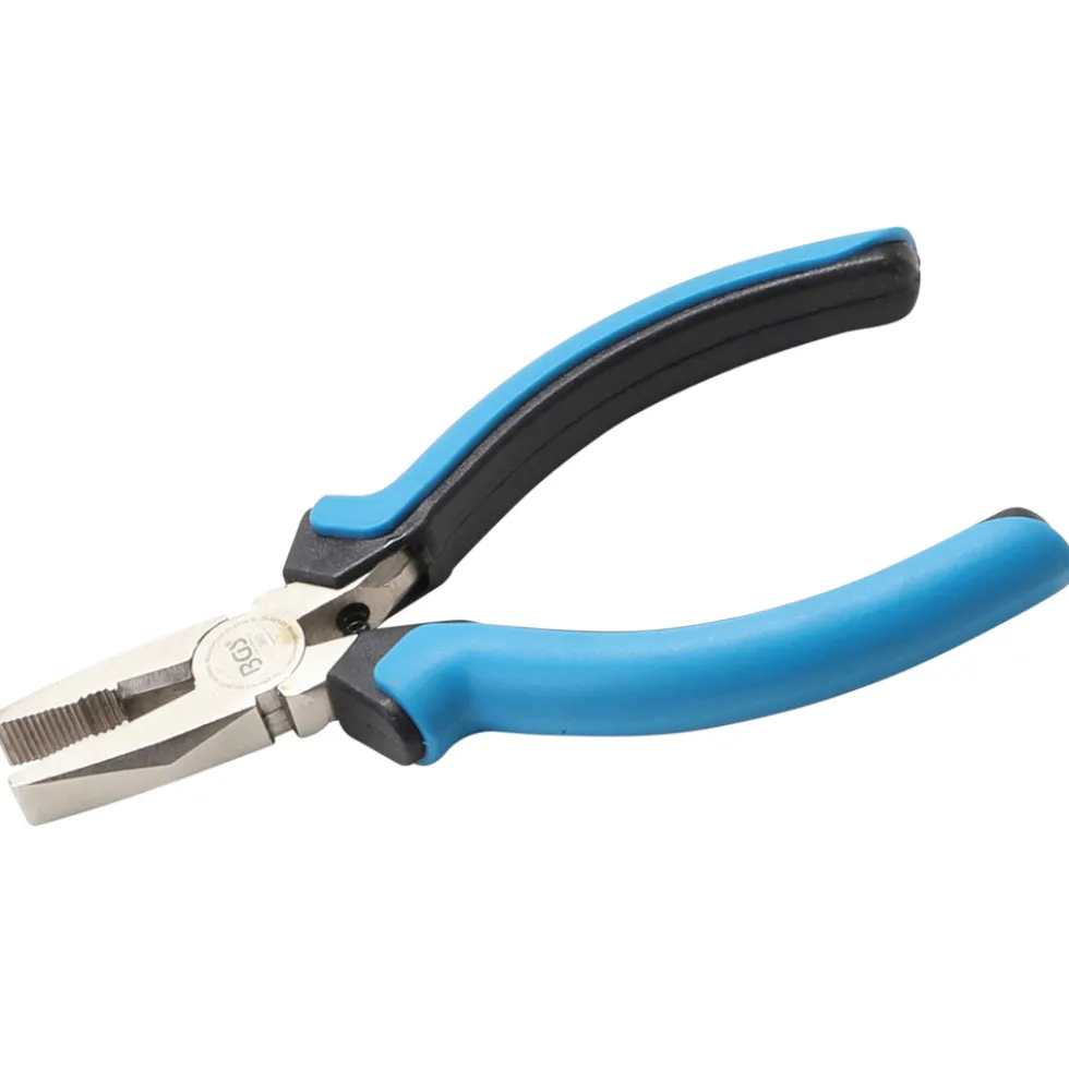 Elektronik-Kombizange mit Feder 120 mm, 2K-Griff