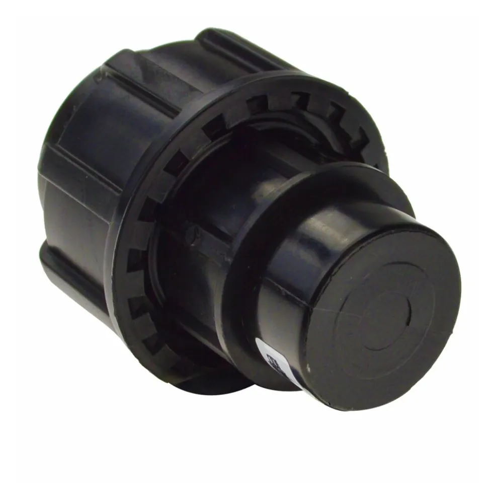 Endkappe Ø25mm PP Kunststoff in Schwarz