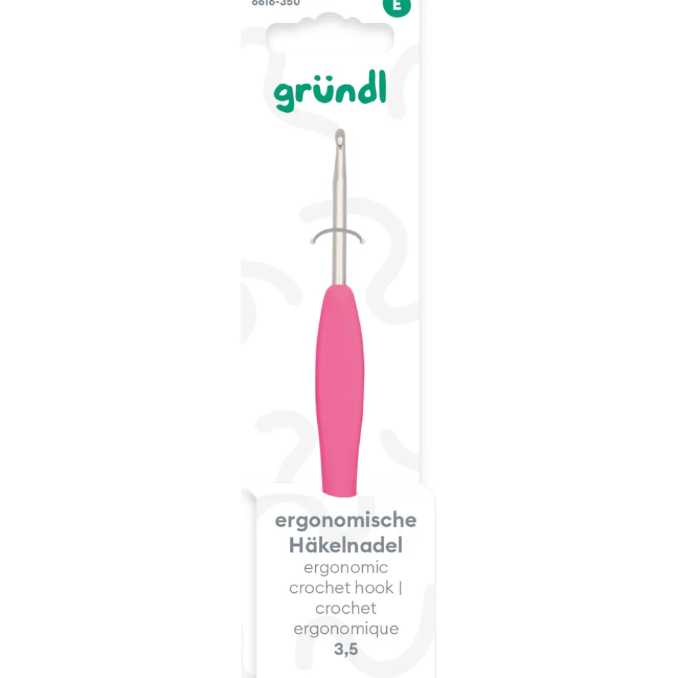 Ergonomische Häkelnadel 3,50 mm